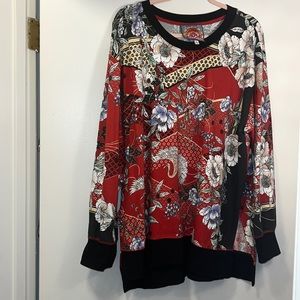 Johnny Was sweater XL